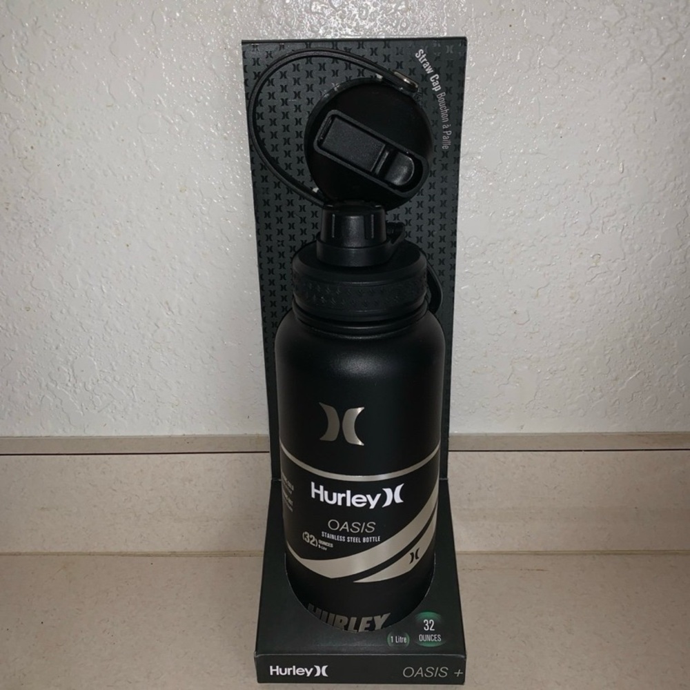Hurley Oasis Stainless Steel Bottle 32 Ounces